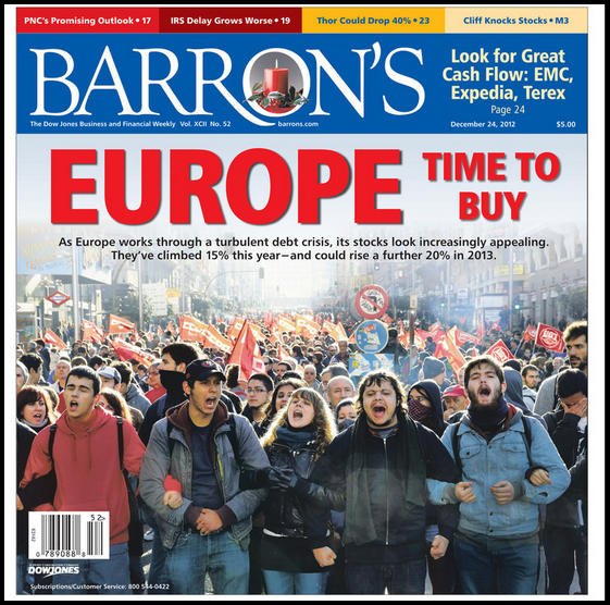 2013-01-02 Barron's Cover - Buy Europe